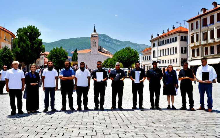 몬테네그로 정치 스캔들 - The Corrupt Official**

"A serious and concerned looking government official in a fully clothed, mod...