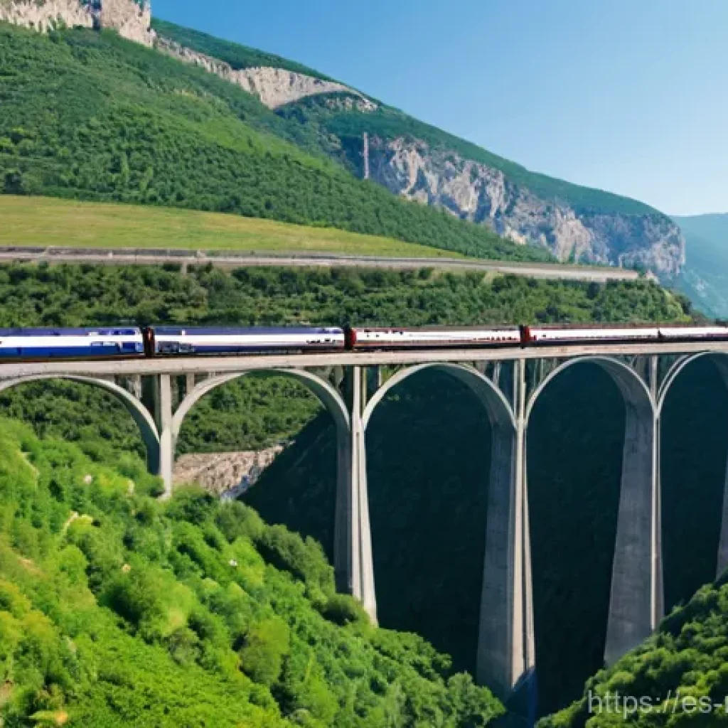몬테네그로 기차 여행 - **Prompt 1: The Majestic Mala Rijeka Viaduct Crossing**
"A stunning, wide-angle cinematic shot o...