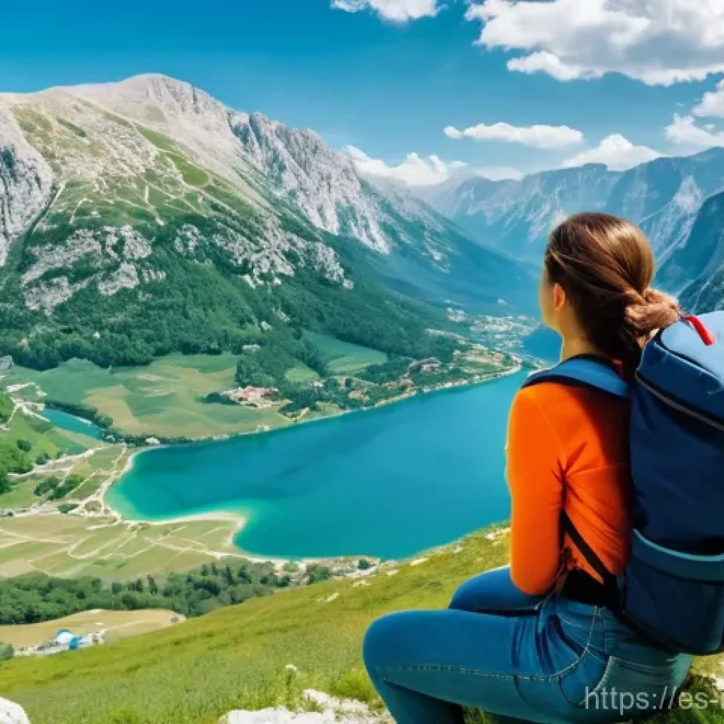 몬테네그로 비행기 노선 - **Prompt for exploring Montenegro's interior from Podgorica:**
"A vibrant, realistic image captu...