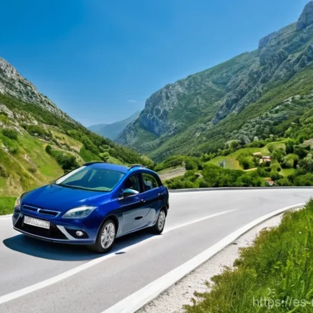 몬테네그로 내 주요 사건사고 - **Prompt 1: Montenegrin Mountain Road Adventure**
"A stunning, high-angle panoramic shot of a wi...