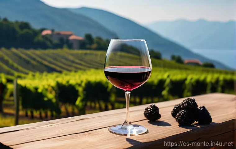 몬테네그로 와인 문화 - Image Prompt 1: The Soul of Vranac** 몬테네그로 와인 문화 - Image Prompt 1: The Soul of Vranac**